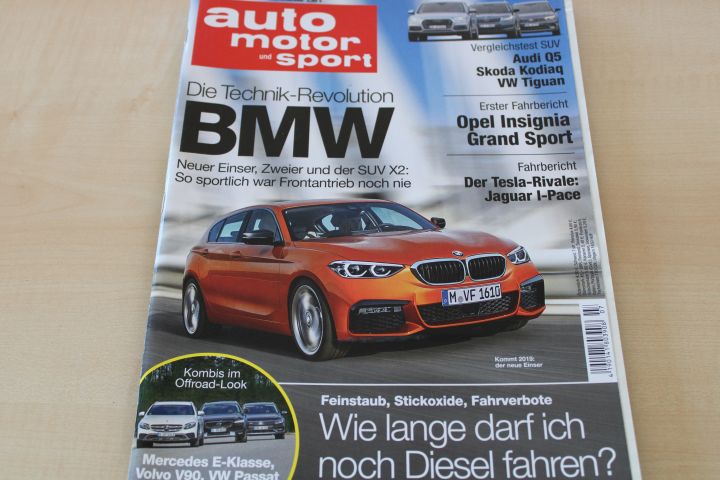 Deckblatt Auto Motor und Sport (07/2017)